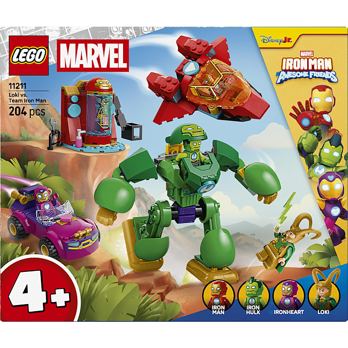 LEGO Marvel Loke mod Team Iron Man 11211