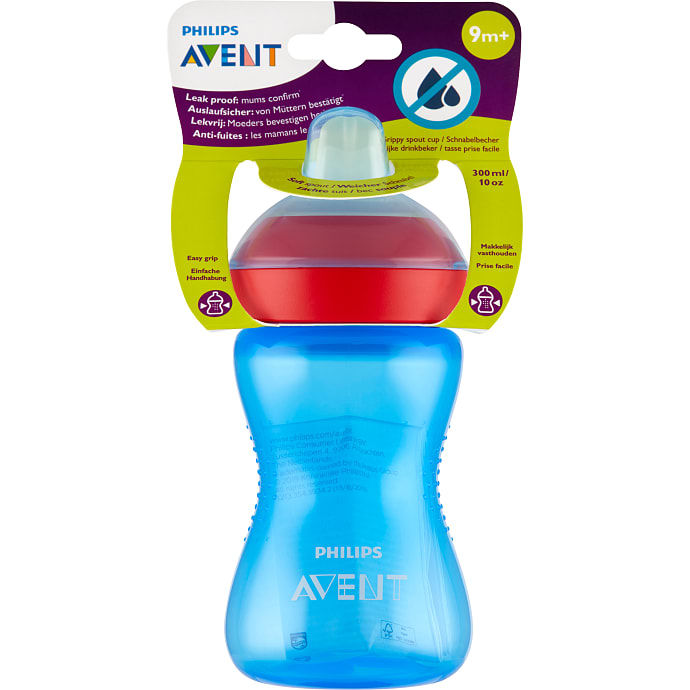Philips kop med drikketud blå 9+ mdr