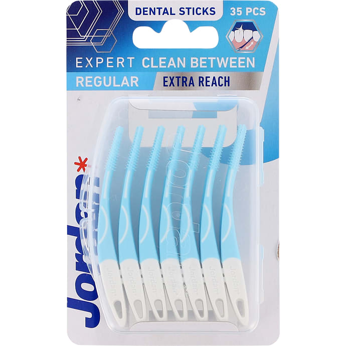 Jordan Tandstikker Expert Clean Regular 35 stk