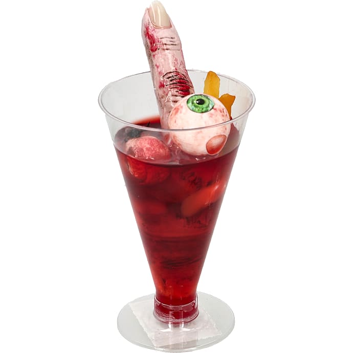 Halloween drinks 15 cm - flere varianter - assorteret