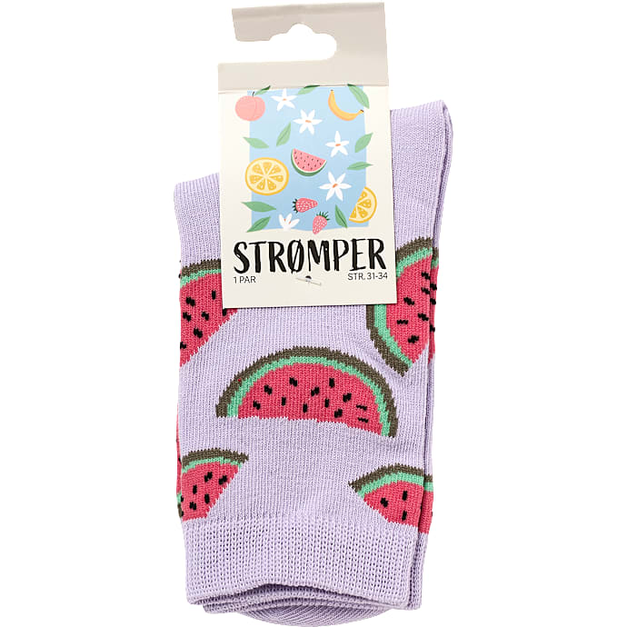 VRS Woman Dame Strømper Str. 31/34 Lilla