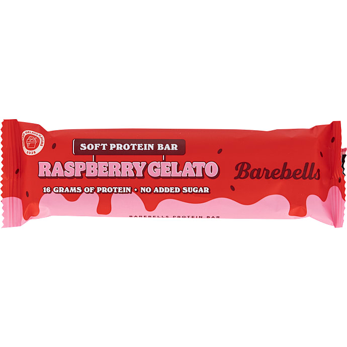 Raspberry Gelato proteinbar m. hindbærsmag