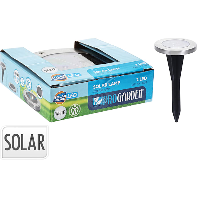 Olivia Solar Lys på Spyd Sort