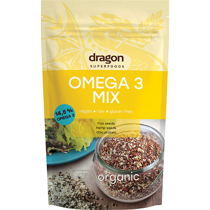 Dragon Superfoods Proteinblanding Chia Hørfrø Hampefrø