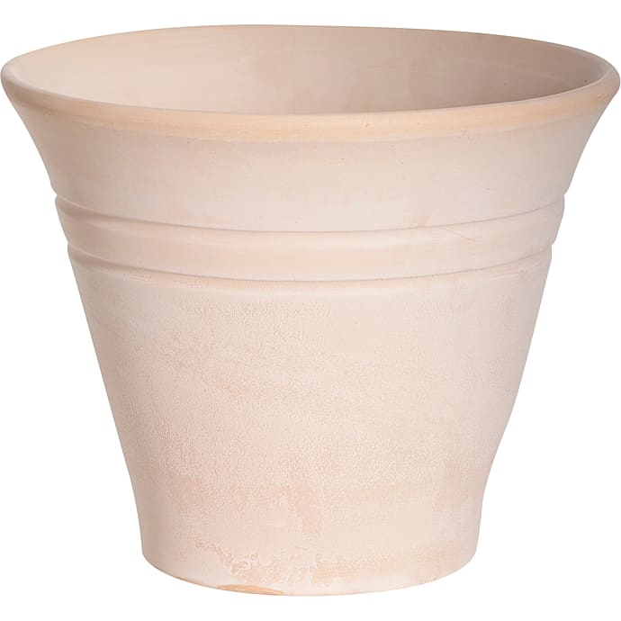 Camelia krukke Ø:33 cm - lys ler