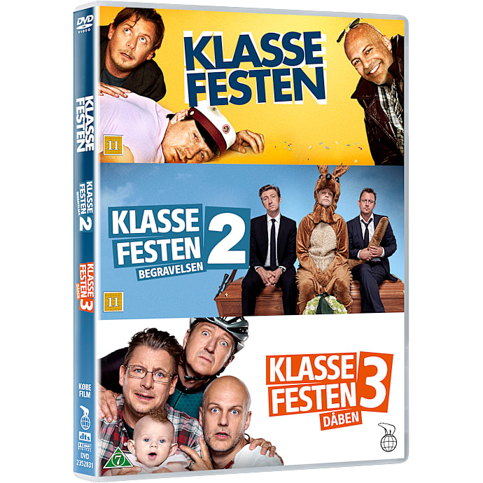 Klassefesten DVD Boks 1-3