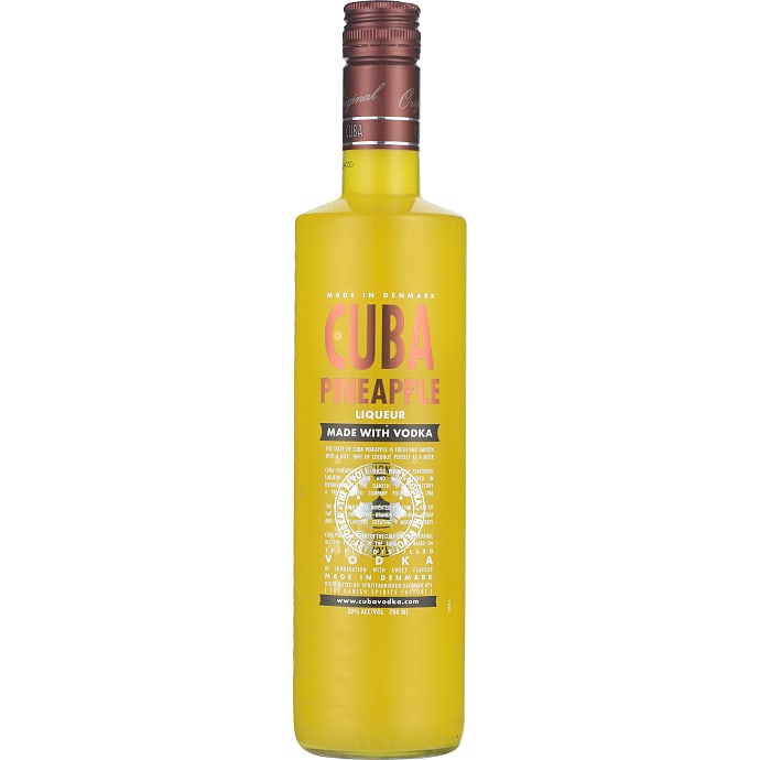 Vodka m. ananas – produktbillede