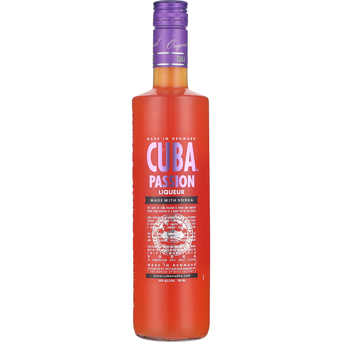 Vodka m. passionsfrugt