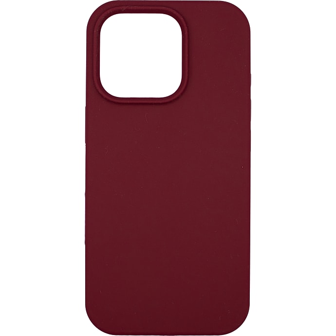 Leki iPhone Cover 16 Pro Silicone Burgundy