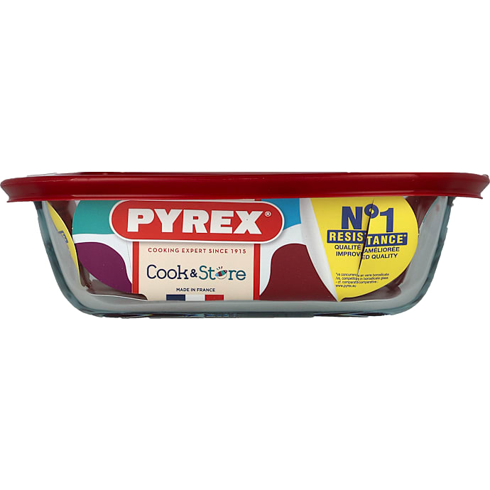 Pyrex glasfad med låg