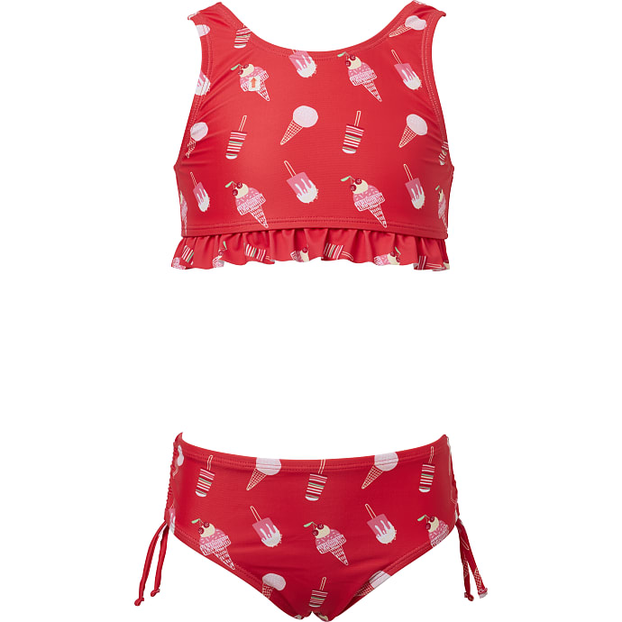 VRS børne bikini str. 134/140 - rød