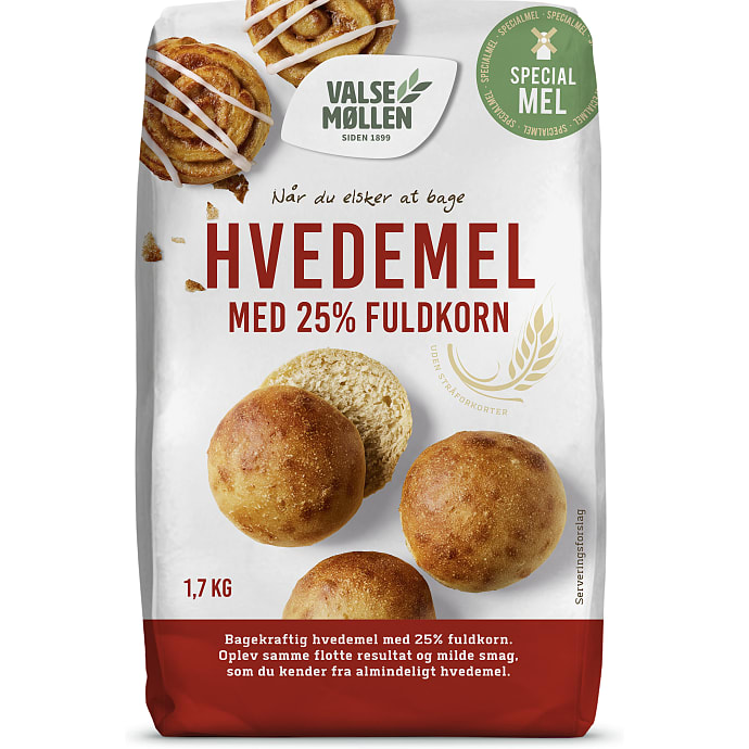 Hvedemel m. fuldkorn