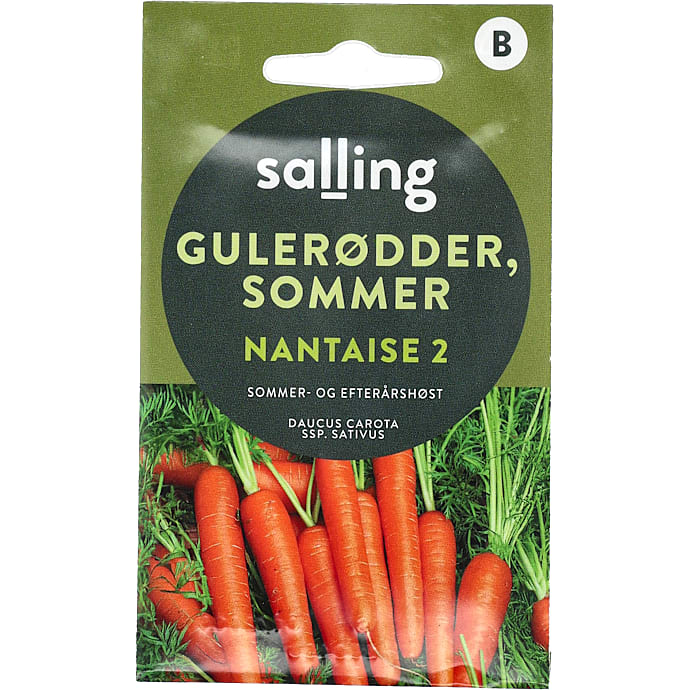 Salling Sommergulerødder Nantaise 2