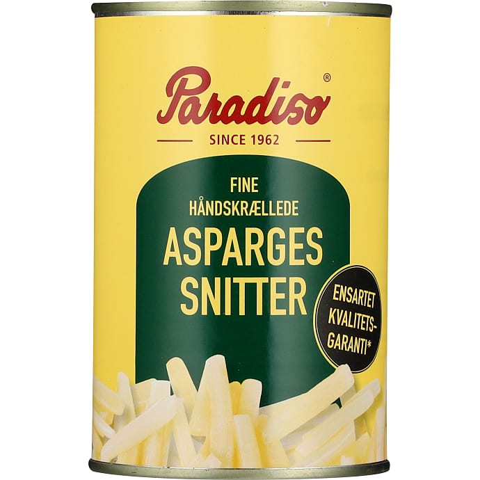 Hvide aspargessnitter u. hoved
