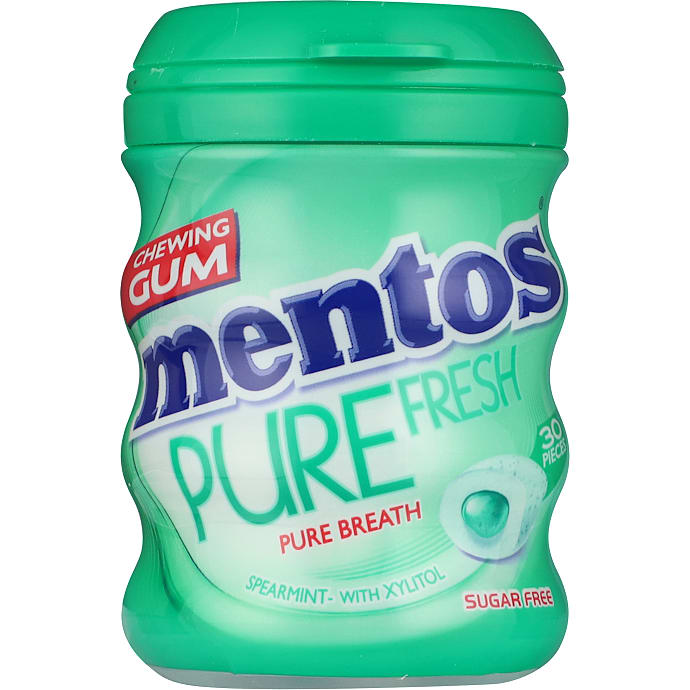 Tyggegummi m. spearmintsmag