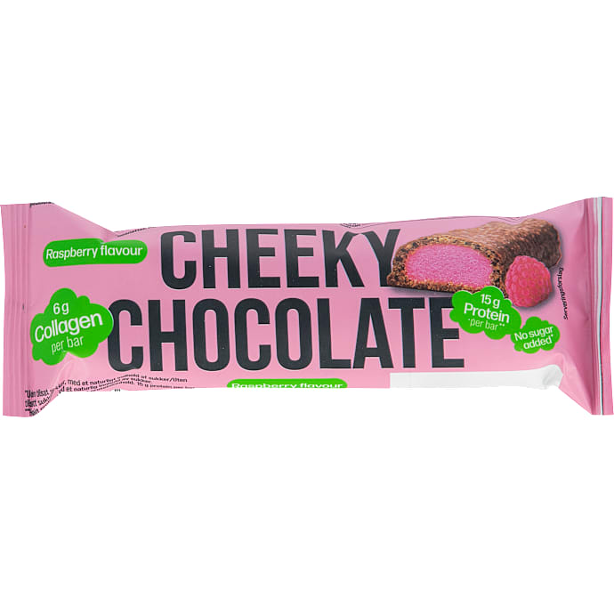 Proteinbar m. hindbærsmag