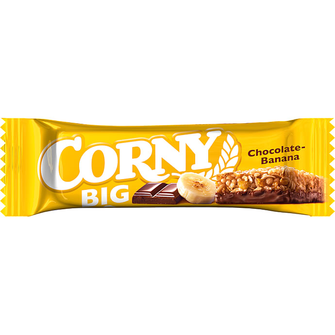 Müslibar m. chokolade og banan