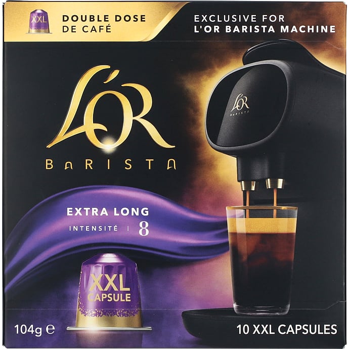 Extra Long kaffekapsler