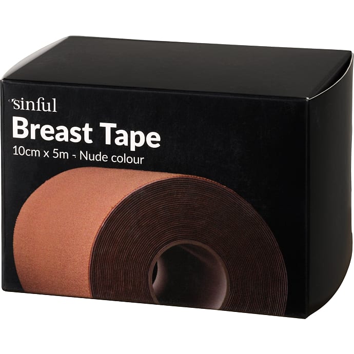 Sinful nude brysttape 10 cm x 5 m