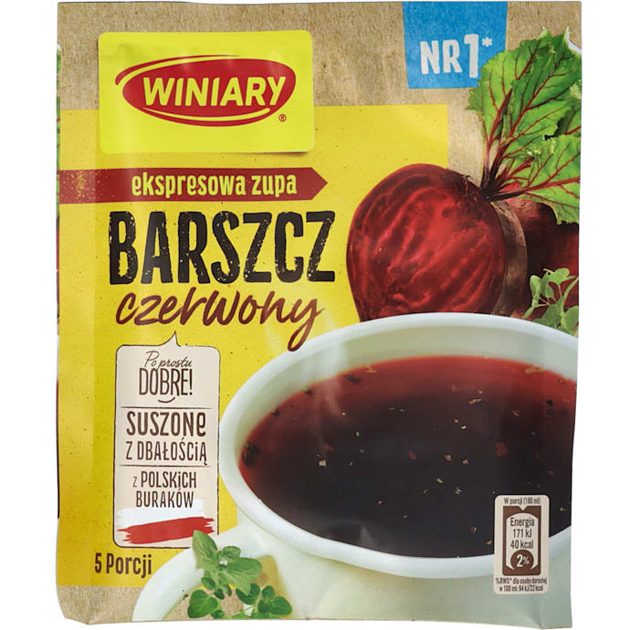Rød borscht suppepulver