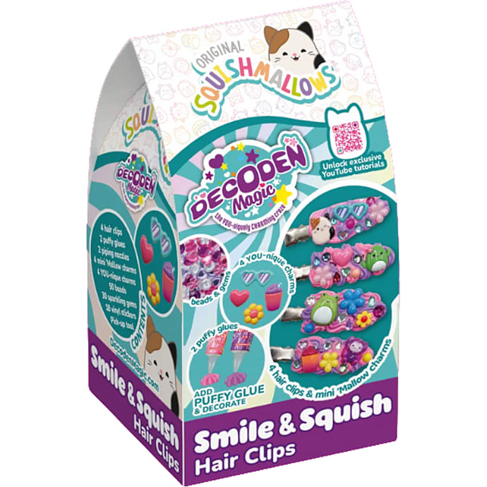 Decoden Magic Squishmallows Hair Clips