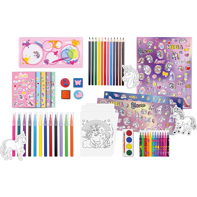 DanPen Junior play megasæt +400 dele unicorn
