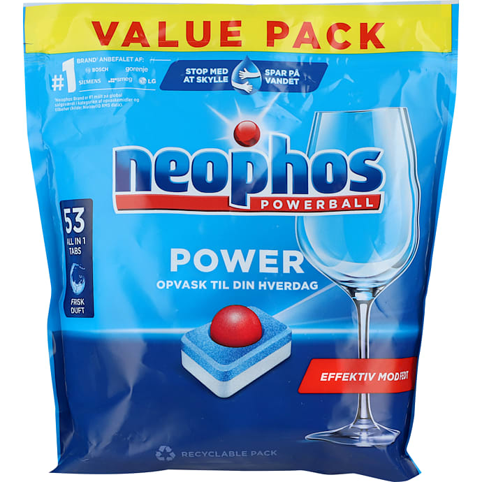 Neophos Opvasketabs all-in-one 53 stk