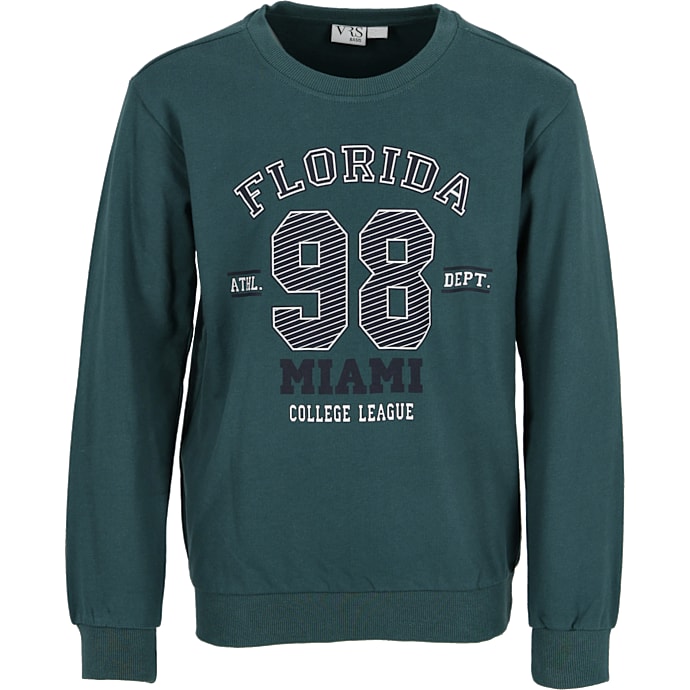 VRS Kids Basic Børne Sweatbluse str. 110/116 Blå