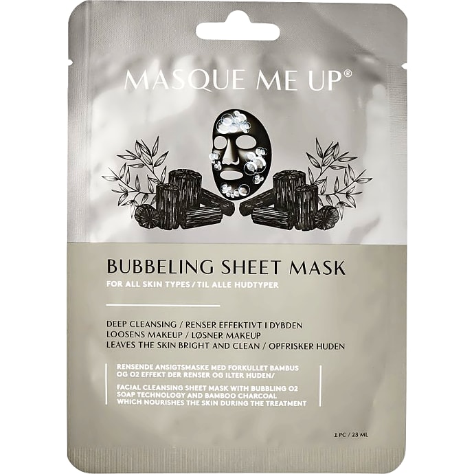 Masque Me Up Ansigtsmaske forkullet bambus
