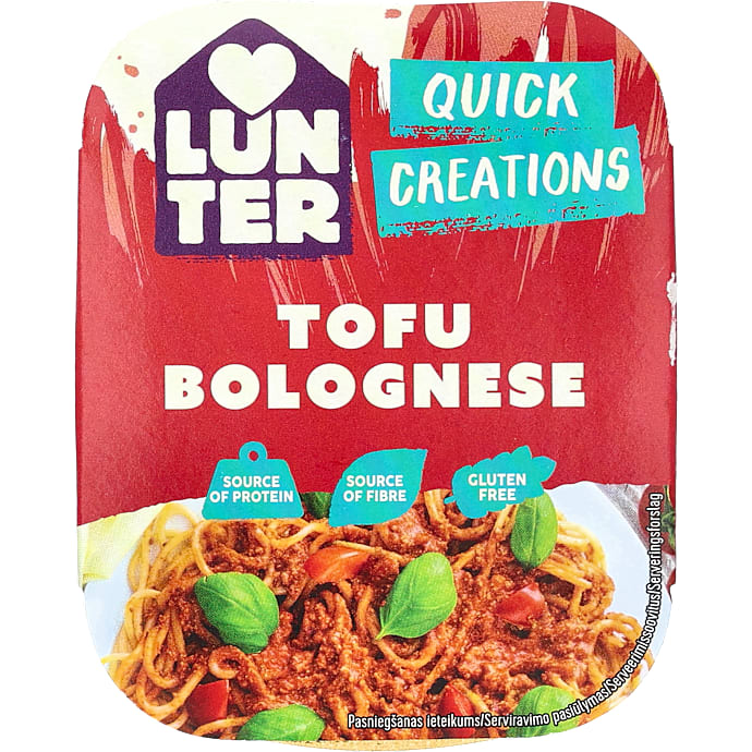 Tofu Bolognese – produktbillede