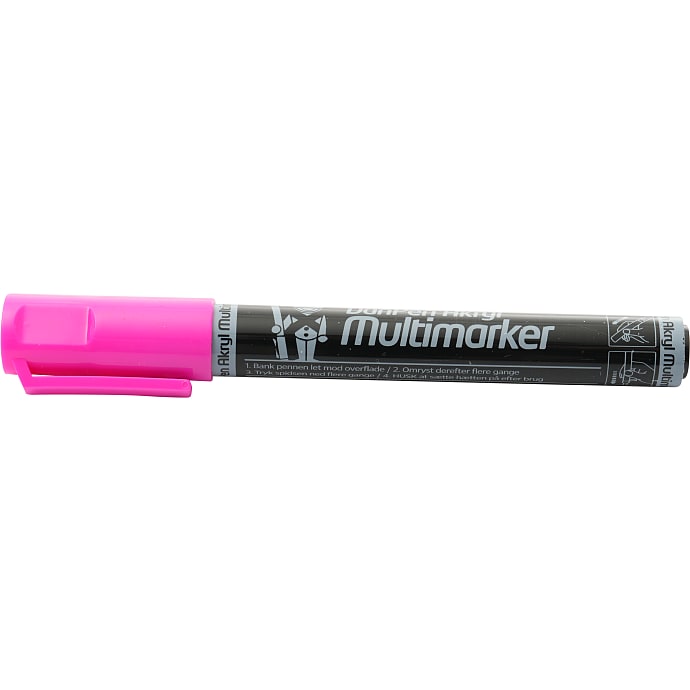 Danpen akryl multimarker - pink