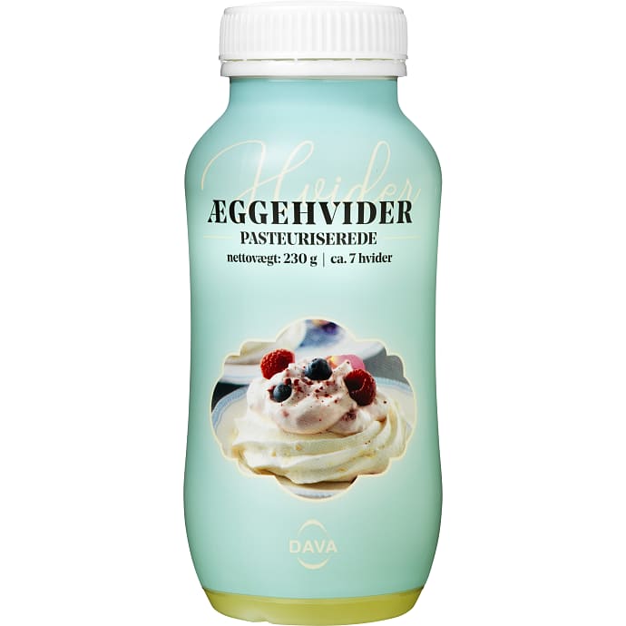 Pasteuriserede æggehvider fra skrabeæg