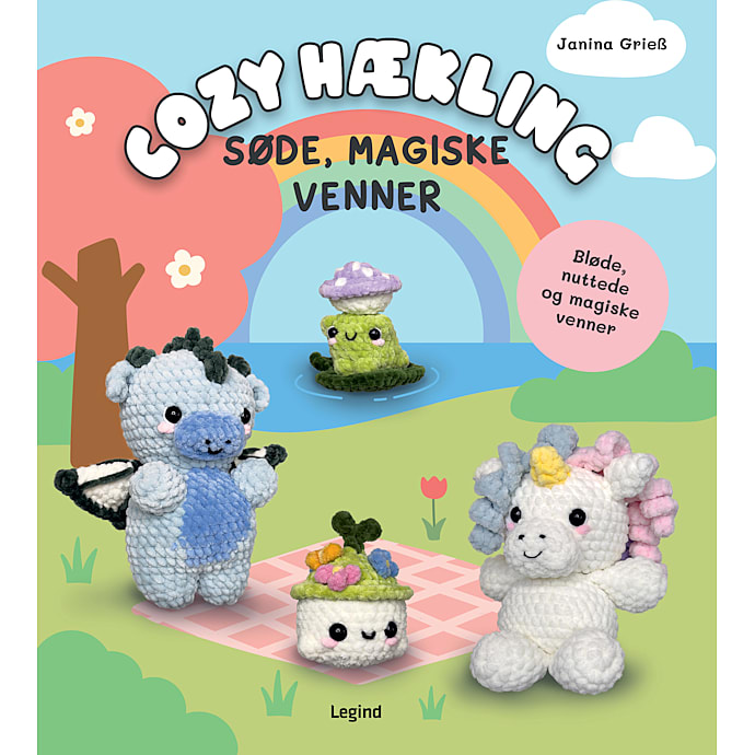 Cozy hækling - Søde, magiske venner