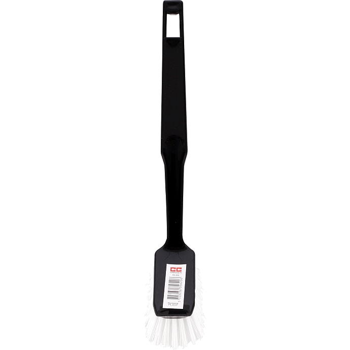 Opvaskebørste m. plast hår sort