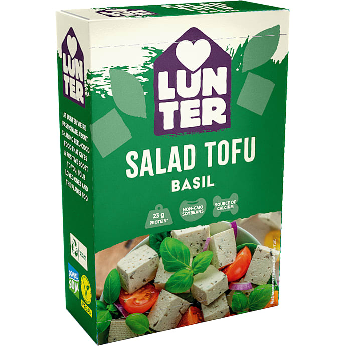Lunter Tofu med basilikum