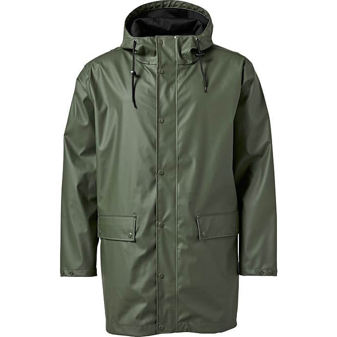 Basecamp Herre Regnfrakke mørkegrøn str. 2XL