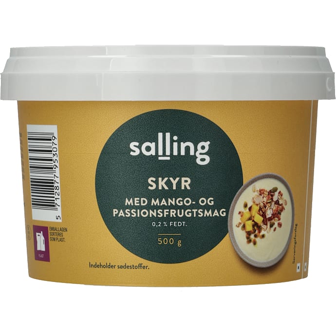 Salling Skyr med mango og passion 0,2% fedt
