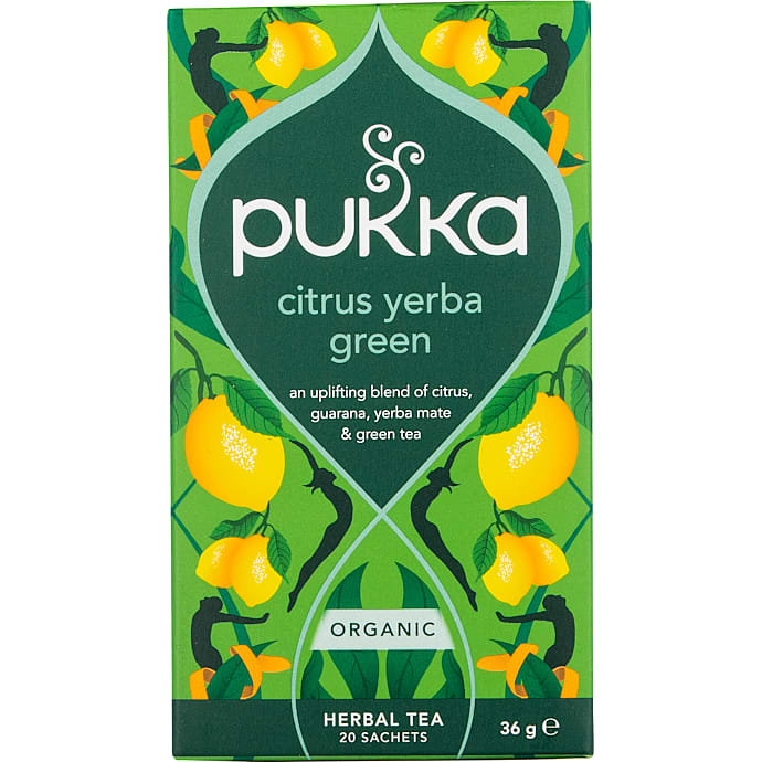 Grøn te m. citrus, lakrids og ingefær øko