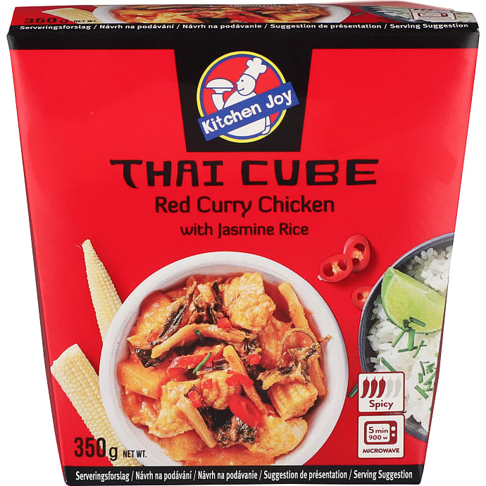 Kitchen Joy Kylling i Rød Karry m. Jasminris 350 g