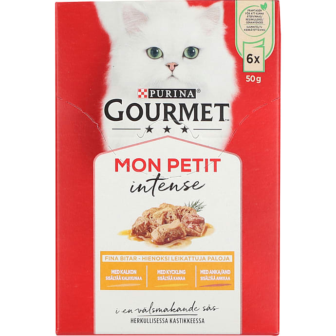 Gourmet Vådfoder i sovs kalkun kylling and