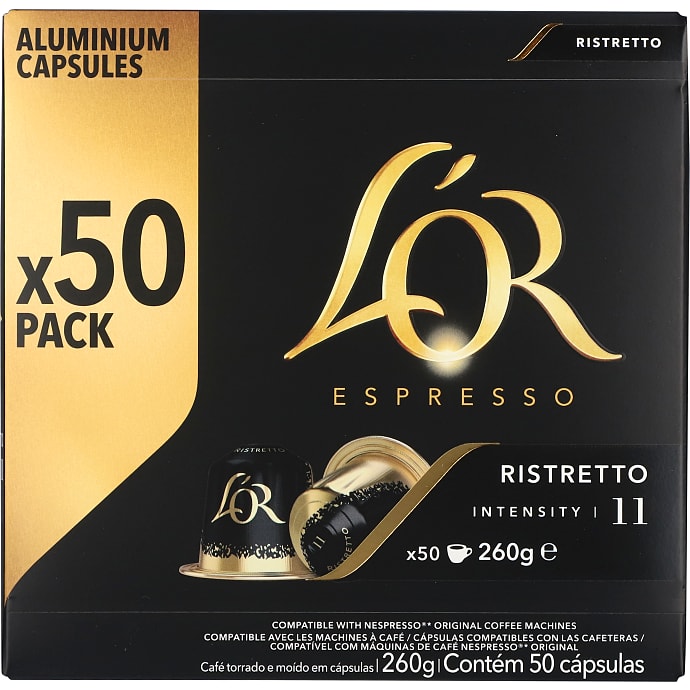 Ristretto kaffekapsler