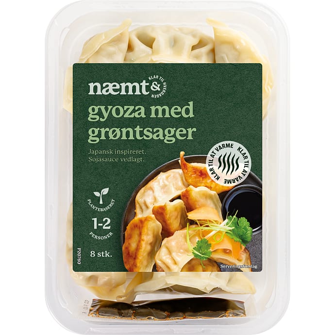 Næmt Gyoza med Grøntsager 186 g