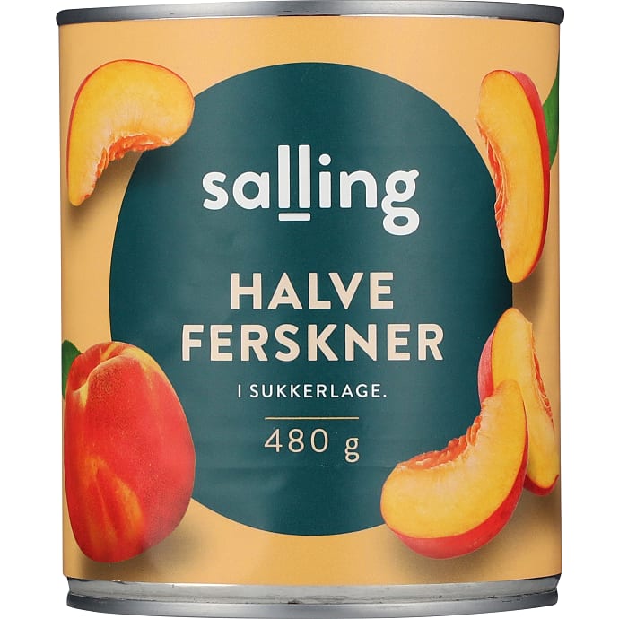Halve ferskner