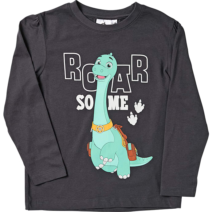 Dino bluse str. 86/92 - blå