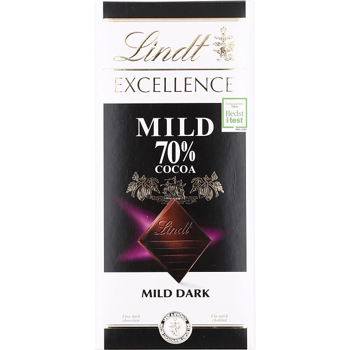 Lindt Excellence Mørk Chokolade 70% 100 g