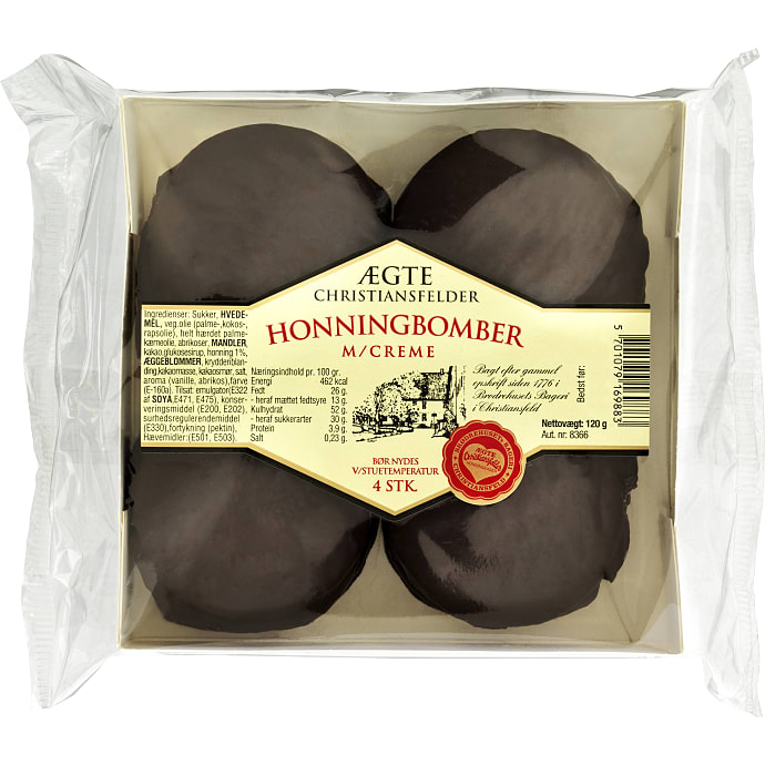Honningbomber m/creme