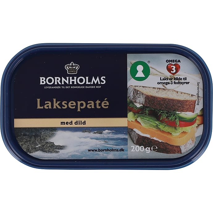 Laksepaté m. dild