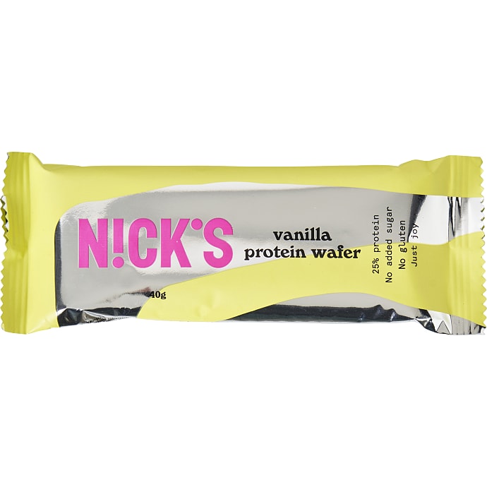 Nick's Proteinbar Vaniljesmag Glutenfri 40 g
