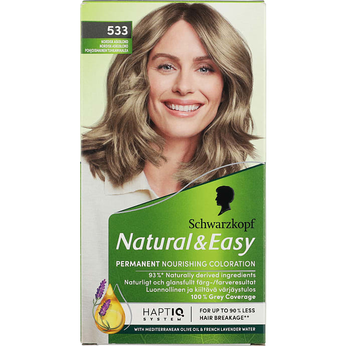 Schwarzkopf Permanent hårfarve 533 Nordisk Askeblond 1 stk