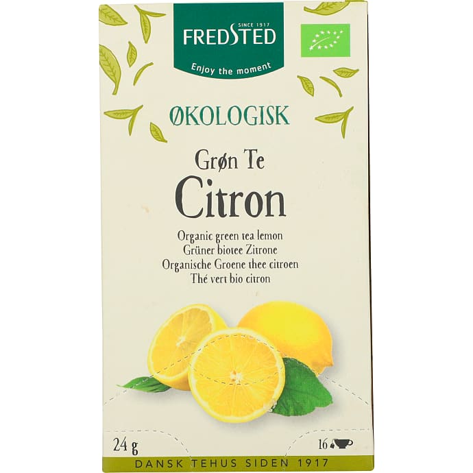 Grøn te m. citron øko